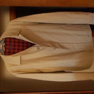 Men's Club Room flannel lined jacket